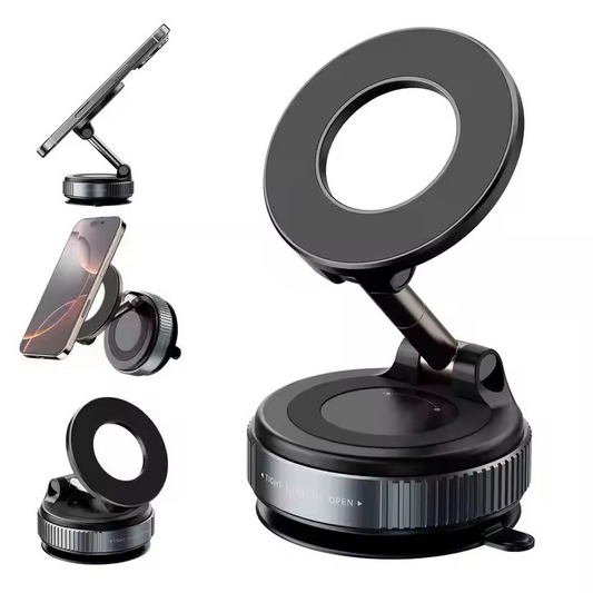 Magnetic Vacuum 360 car phone holder