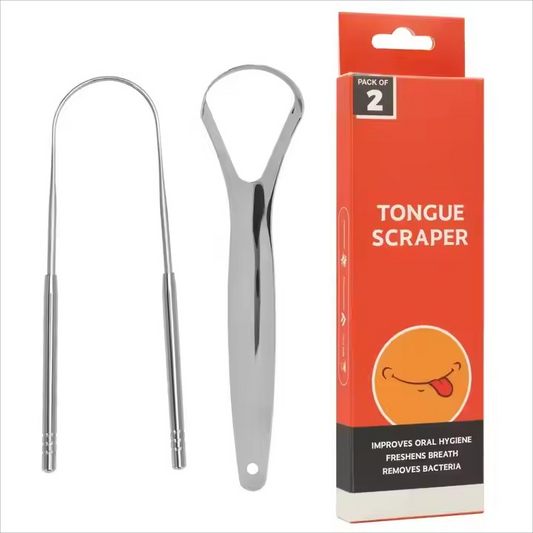Stainless steel surgical grade Tongue Scrapper